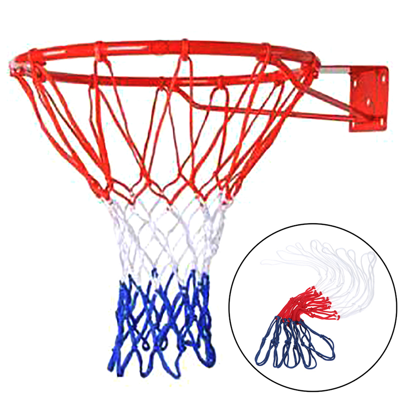 Basketball Hoop - 1Pc Standaard basketbalnet Nylon hoepeldoel Standaardrand
