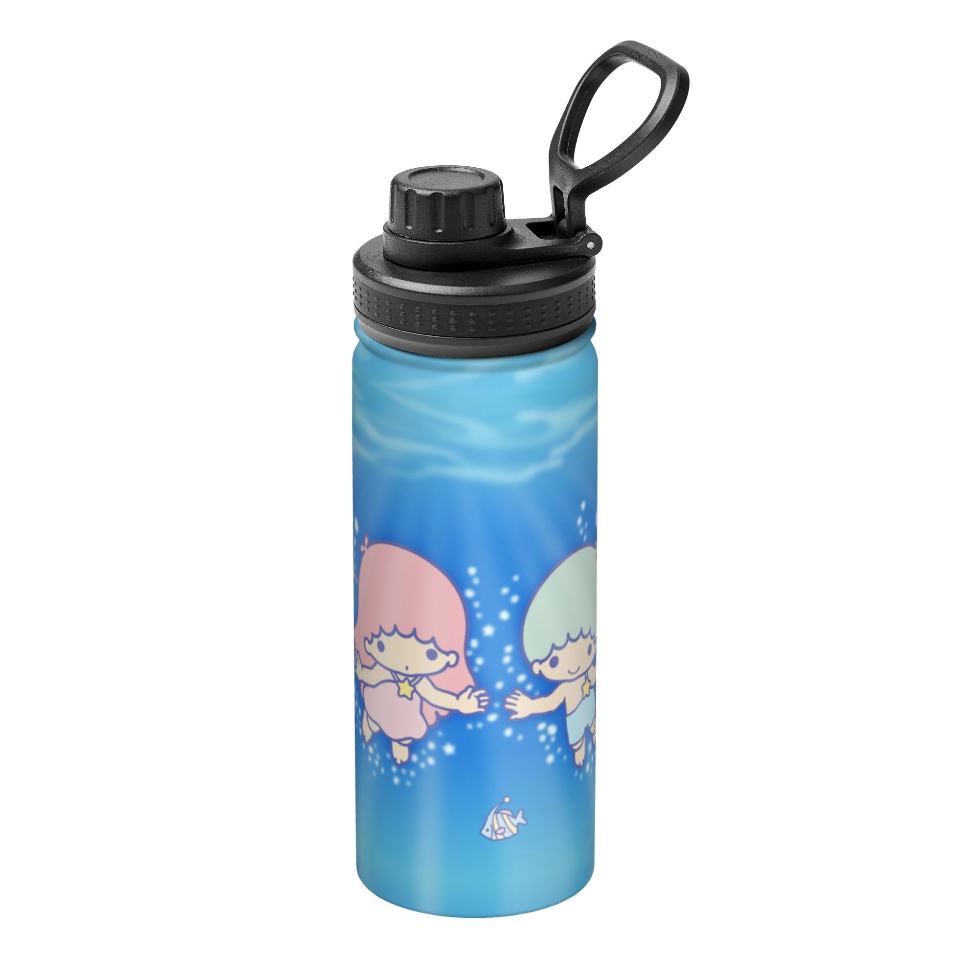 Sports Water Bottle Insulated - Little Twins Stars Cartoon Anime 18OZ