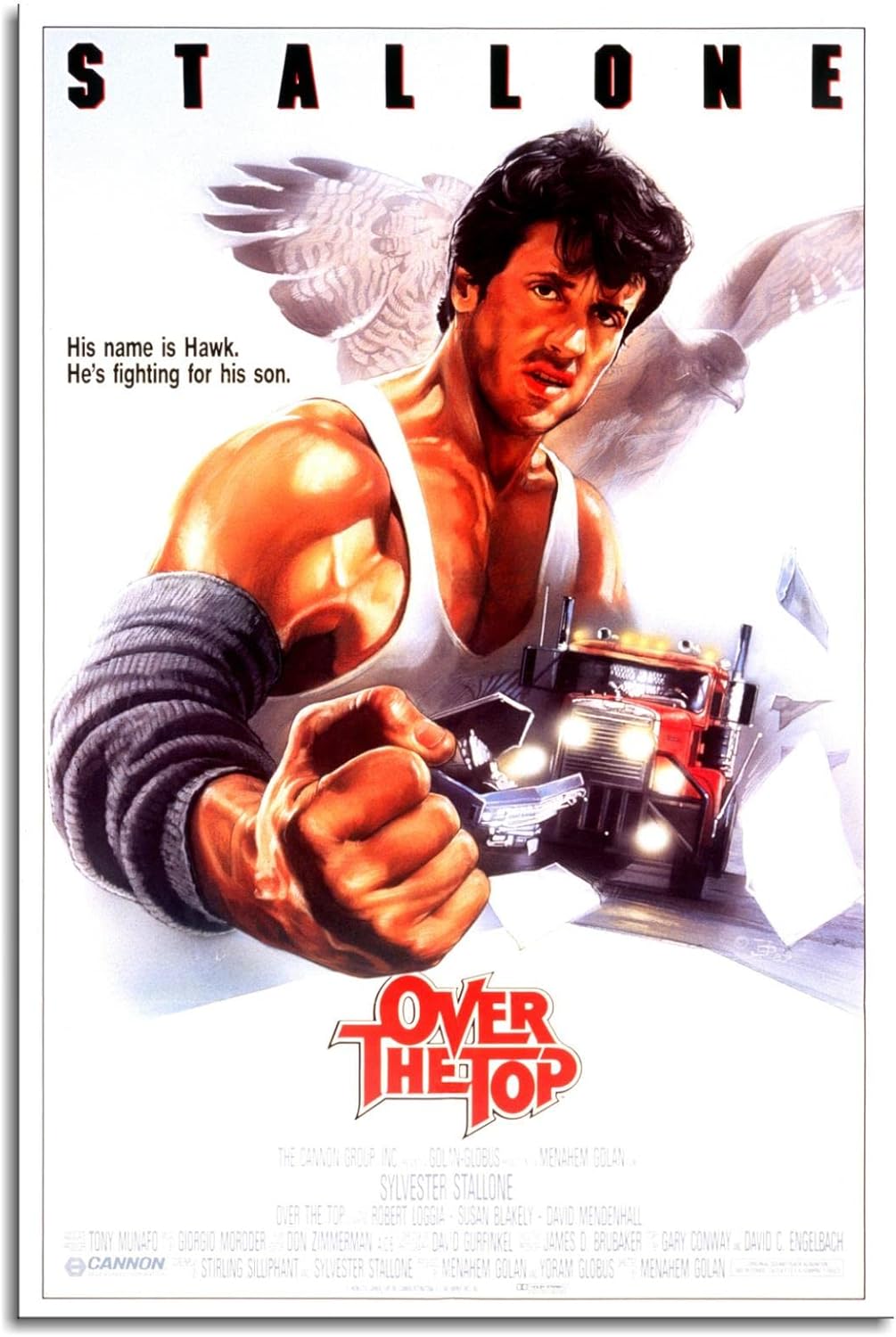 Over The Top Movie Poster Klas - Sports Equipment Poster recensie en prijs