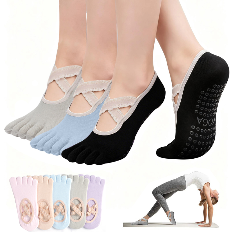 Dames antislip pilates sokken  - Yoga Mat recensie en prijs