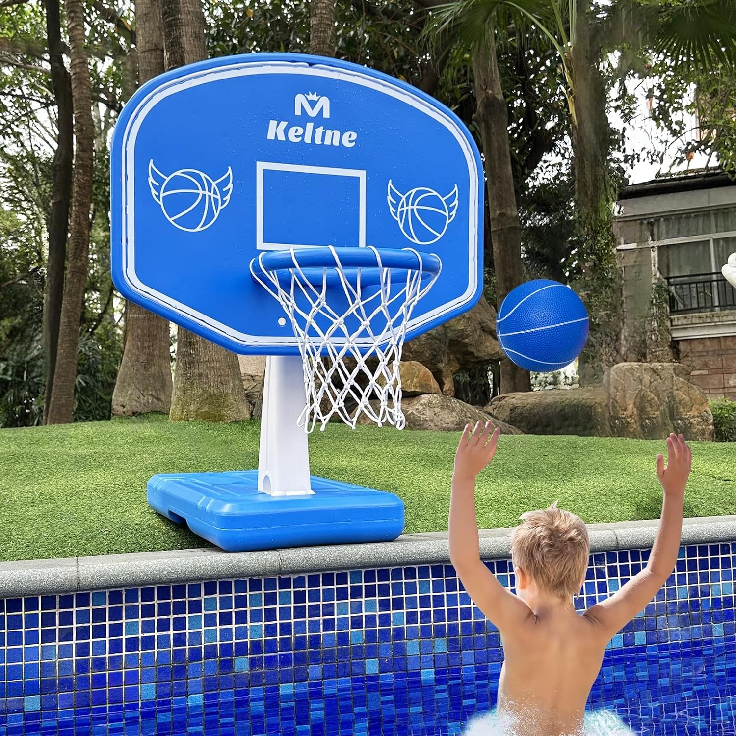 Grote basketbalring voor zwemb - Basketball Hoop recensie en prijs