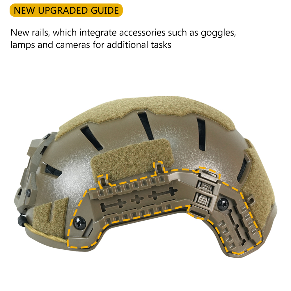 BOOIU Tactische Helm ABS Kind  - Sports Equipment 5 Years Old recensie en prijs