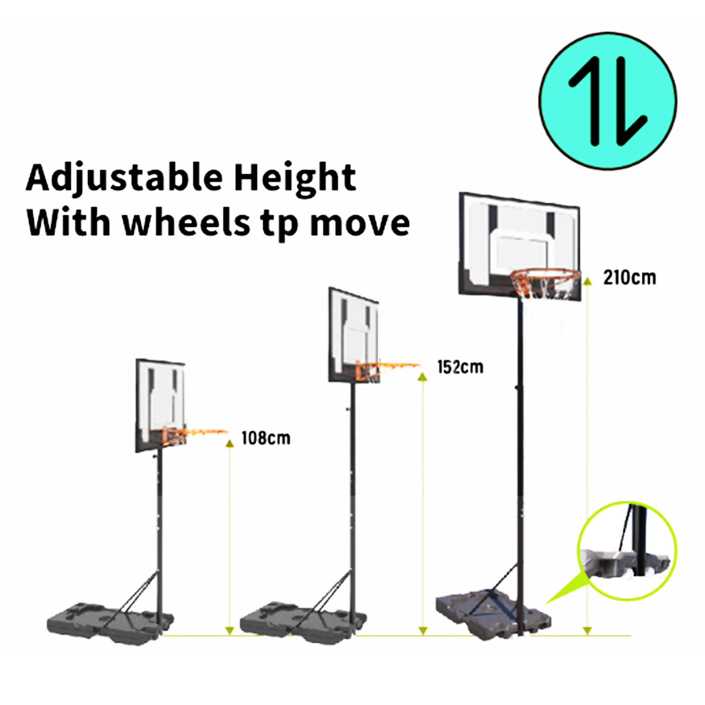 Basketbalring voor de groothan - Basketball Hoop recensie en prijs